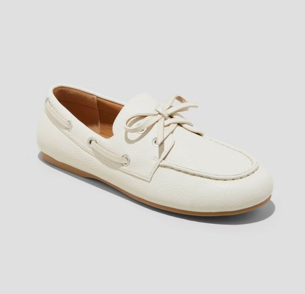 Universal Thread Midge Loafers Women's 7 Memory Foam Boat Shoes Slip On NWOB